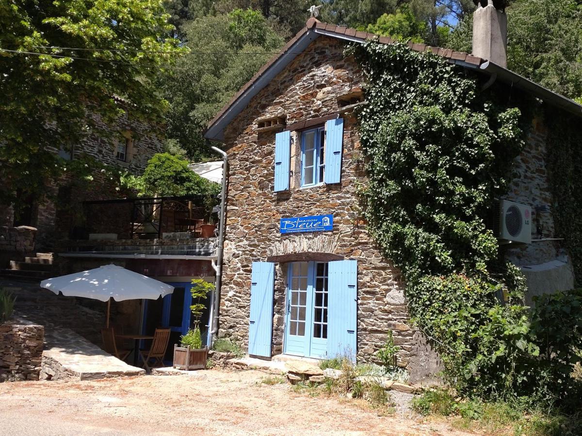 La Maison Bleue D'Ardeche Saint-Melany Екстериор снимка